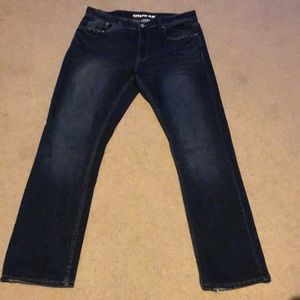 Men’s Flypaper Blue Straight Jeans